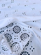 Cotone Pizzo San Gallo Ricamato Venezia