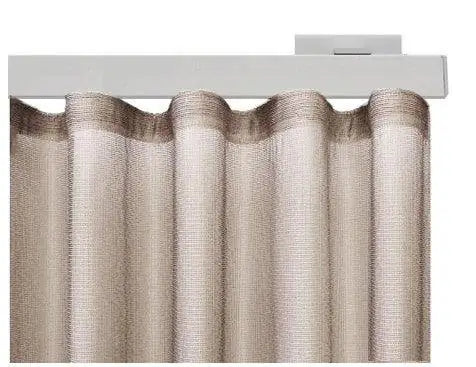 FETTUCCIA TRASPARENTE WAVE PER TENDE A ONDE SENZA CORDE 8 CM