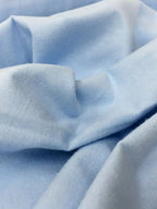 Flanella 100% Caldo Cotone 150H 0,5 m / CELESTE