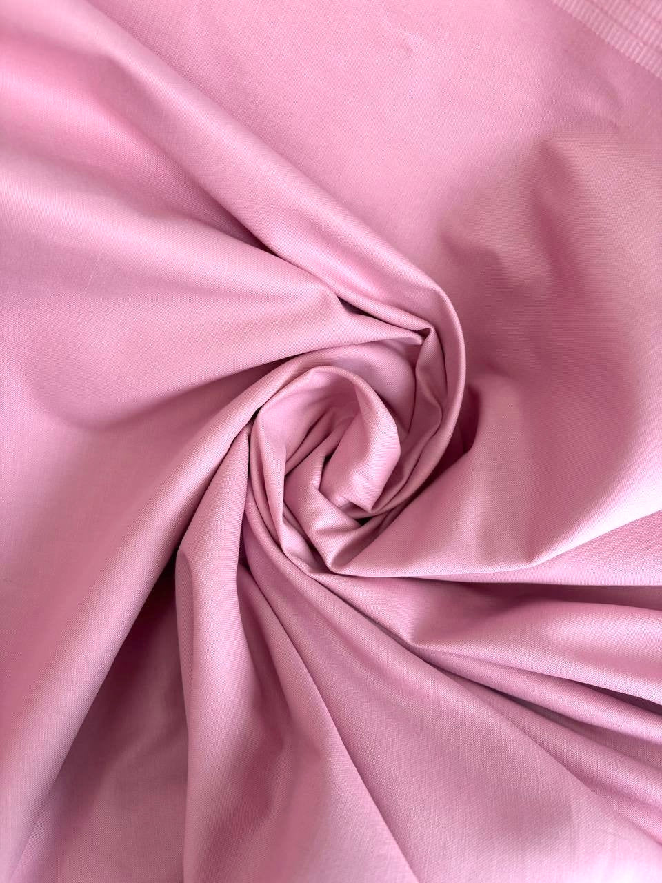 ASIA Satén de algodón rosa bebé 