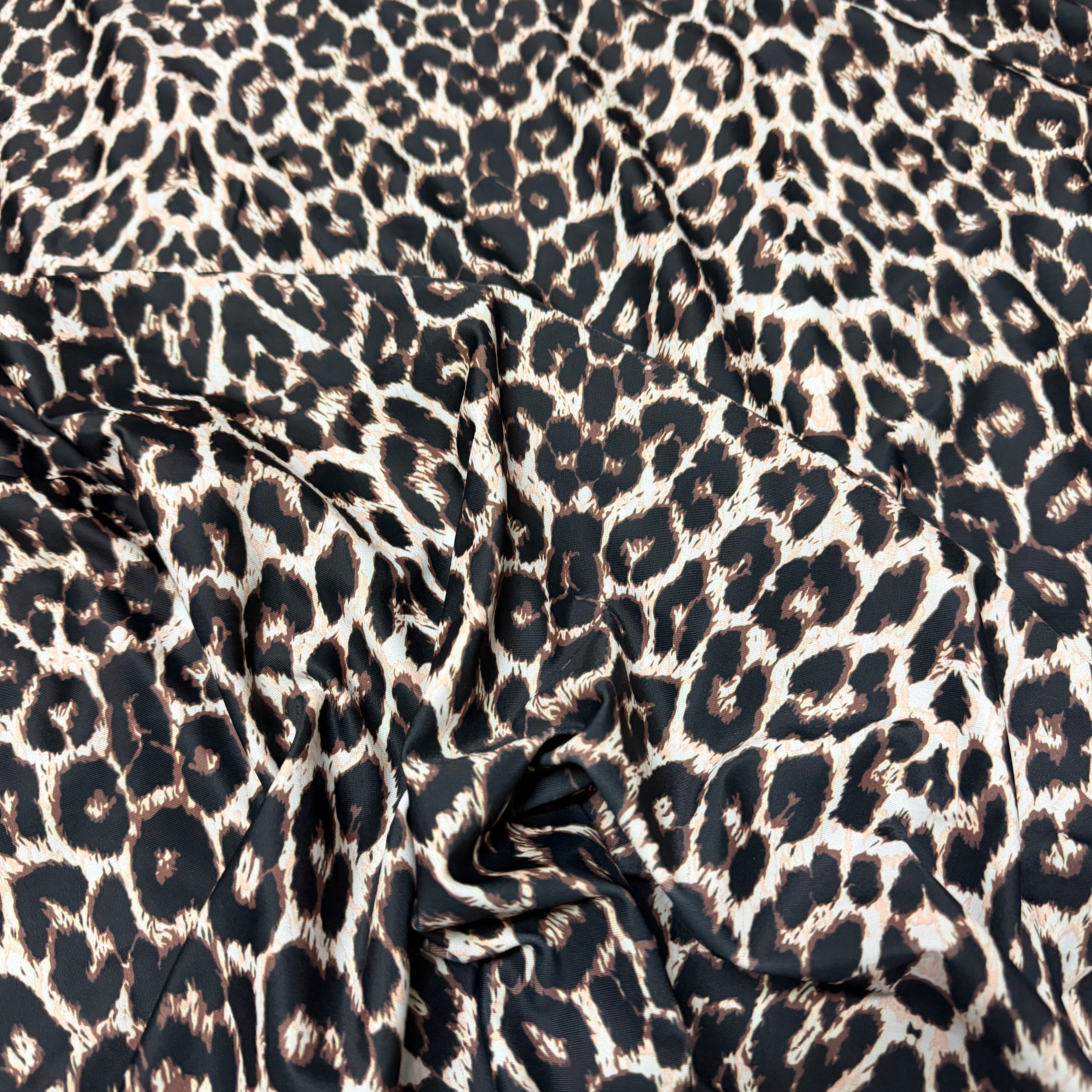 Lycra Maculato Animalier Leopardo