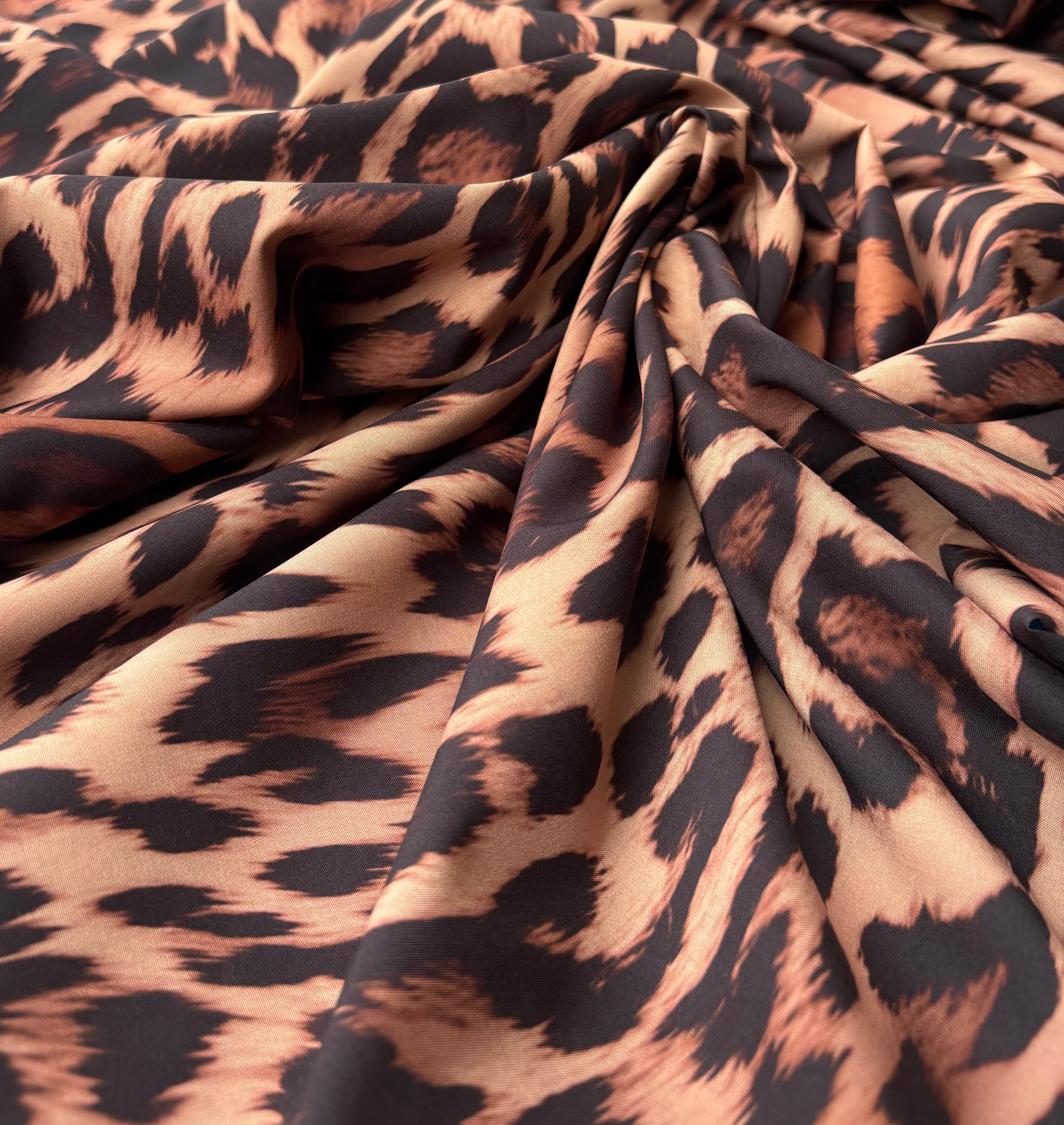 Satin Animalier leopardo SOTTOPREZZO