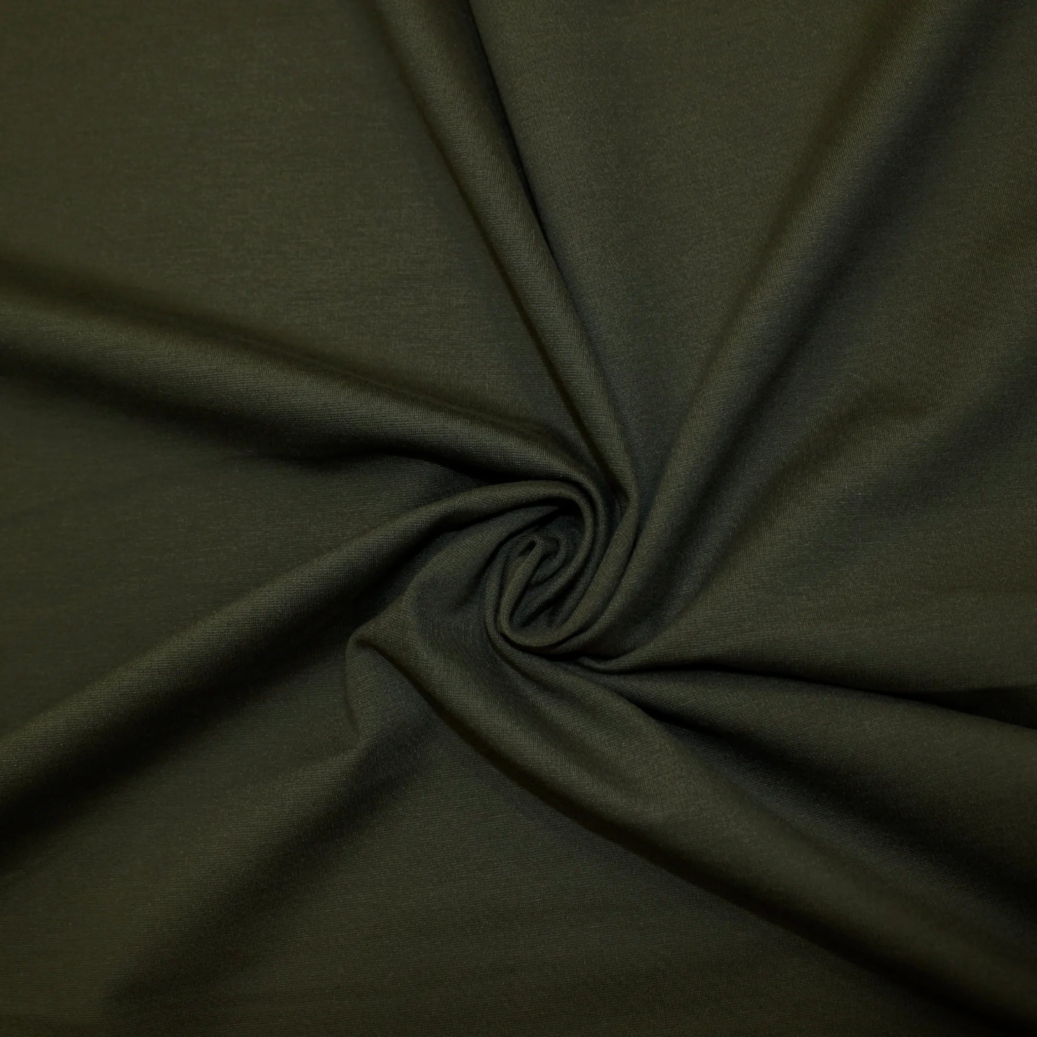 Lycra Tinta unita Verde Militare SemiLucida