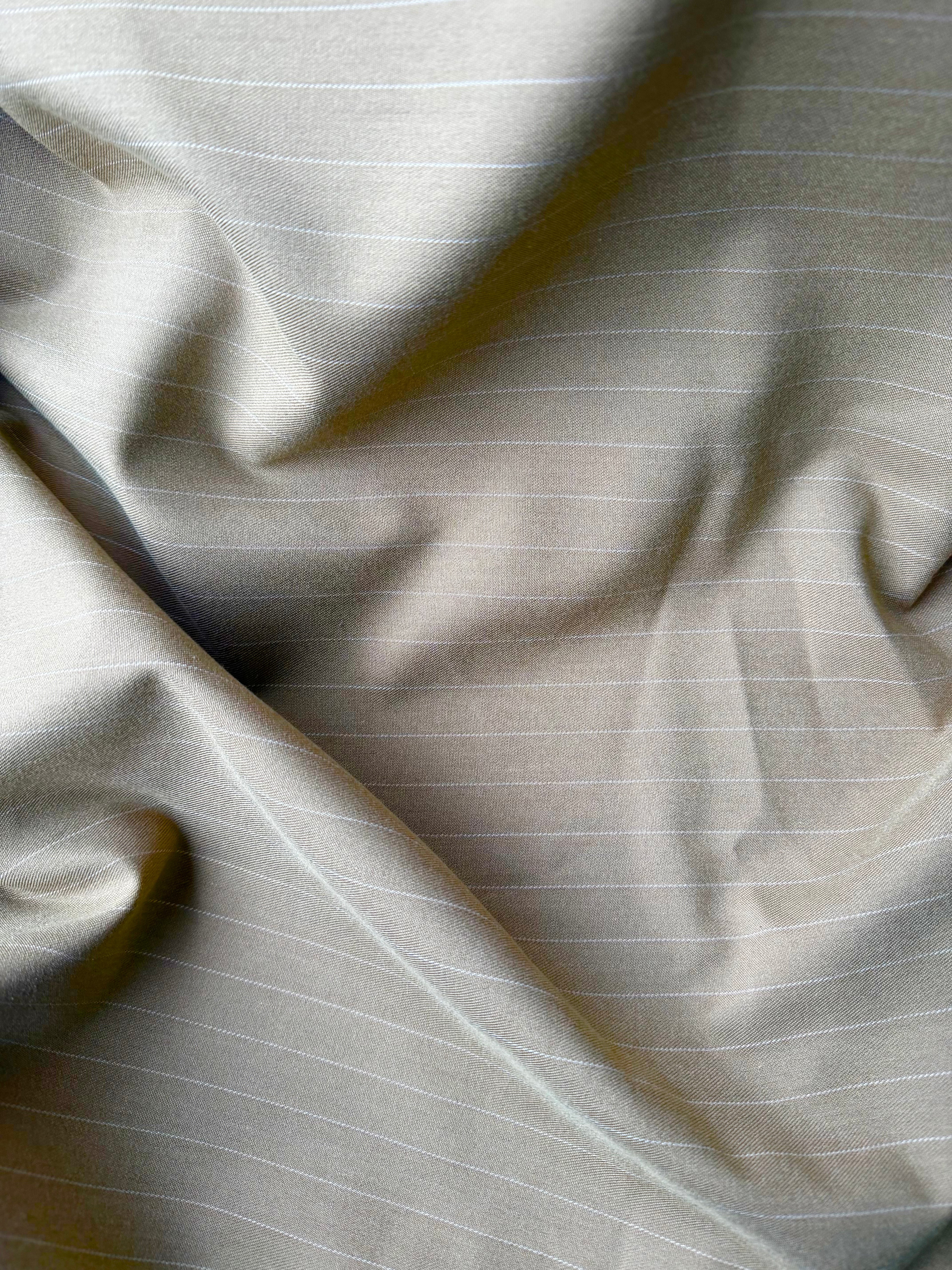 Fresco Lana Gessato Avorio