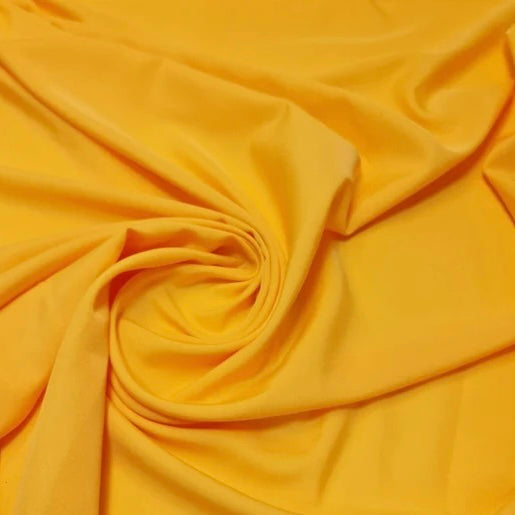 Lycra Tinta unita Giallo Senape