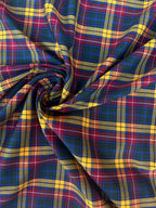 Tartan Scozzese Lanetta Quadro Giallo Luxor