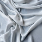 Chiffon Glitter Bianco Argento