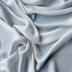 Silver Glitter Chiffon