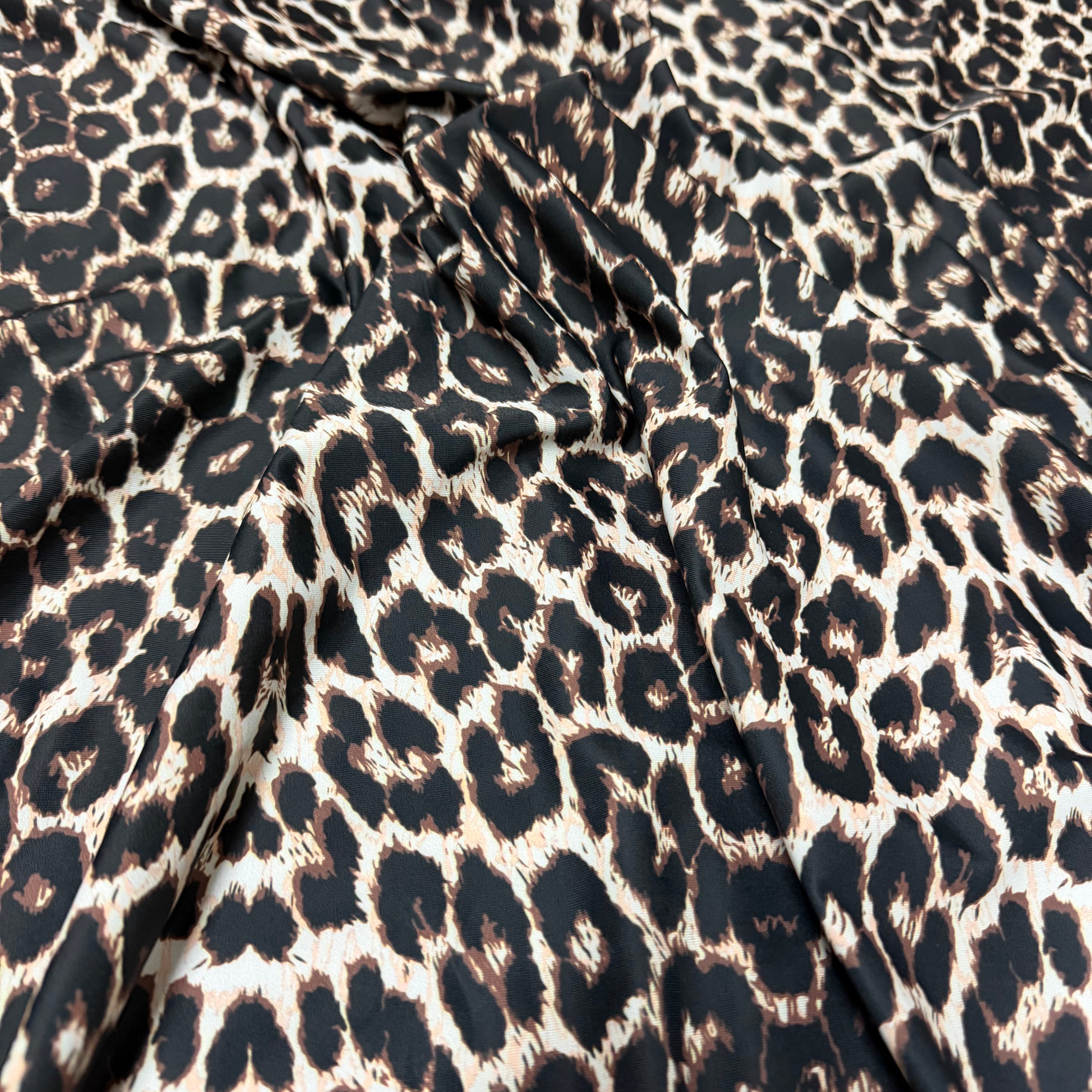 Lycra Maculato Animalier Leopardo