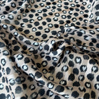 Chiffon maculato Glitter