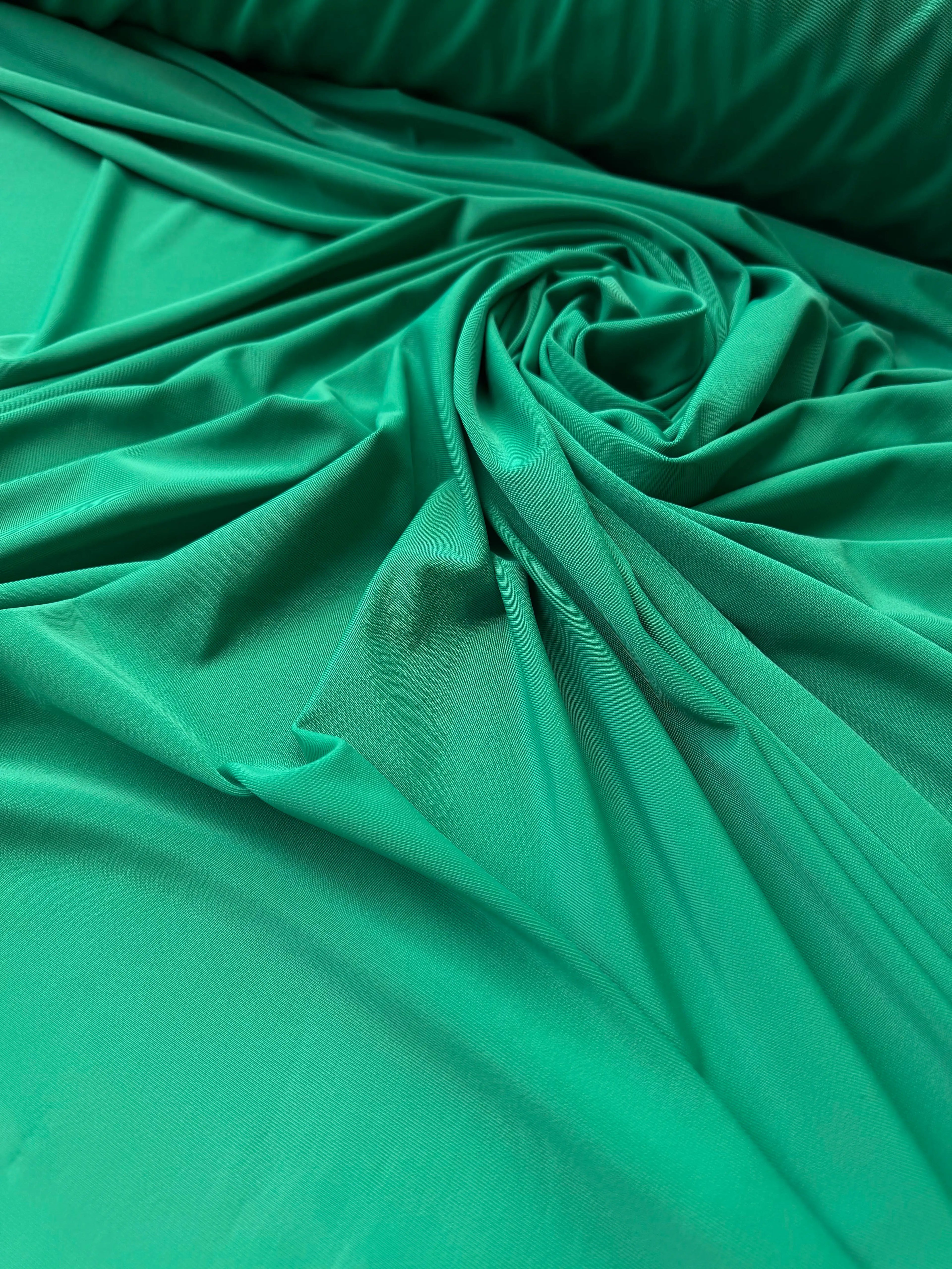 Lycra Tinta unita Verde Bandiera