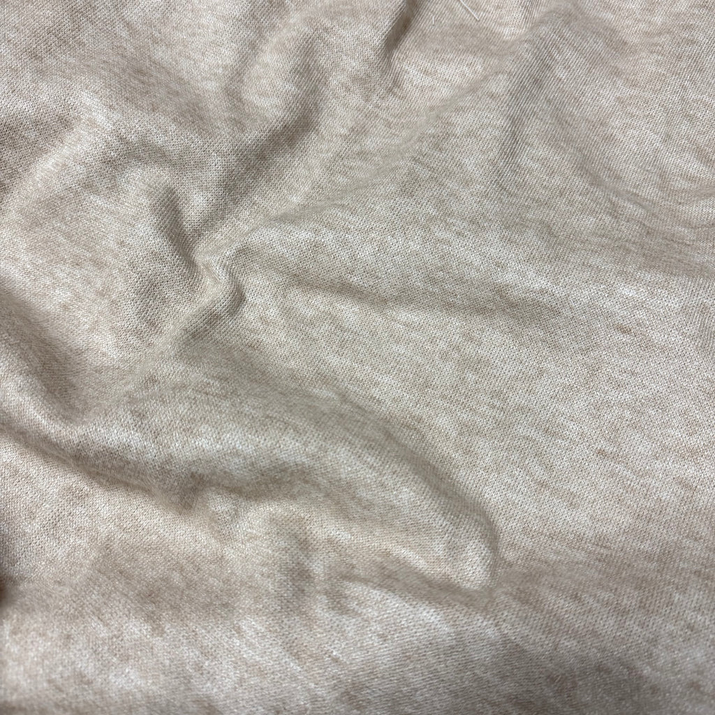 Remnant of sand melange cashmere sweater 1.70x1.50 