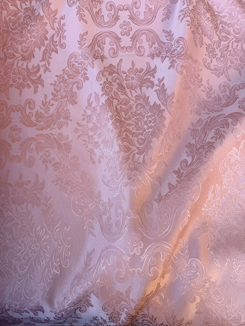 Tappezzeria Damascato Jacquard Rosa 280