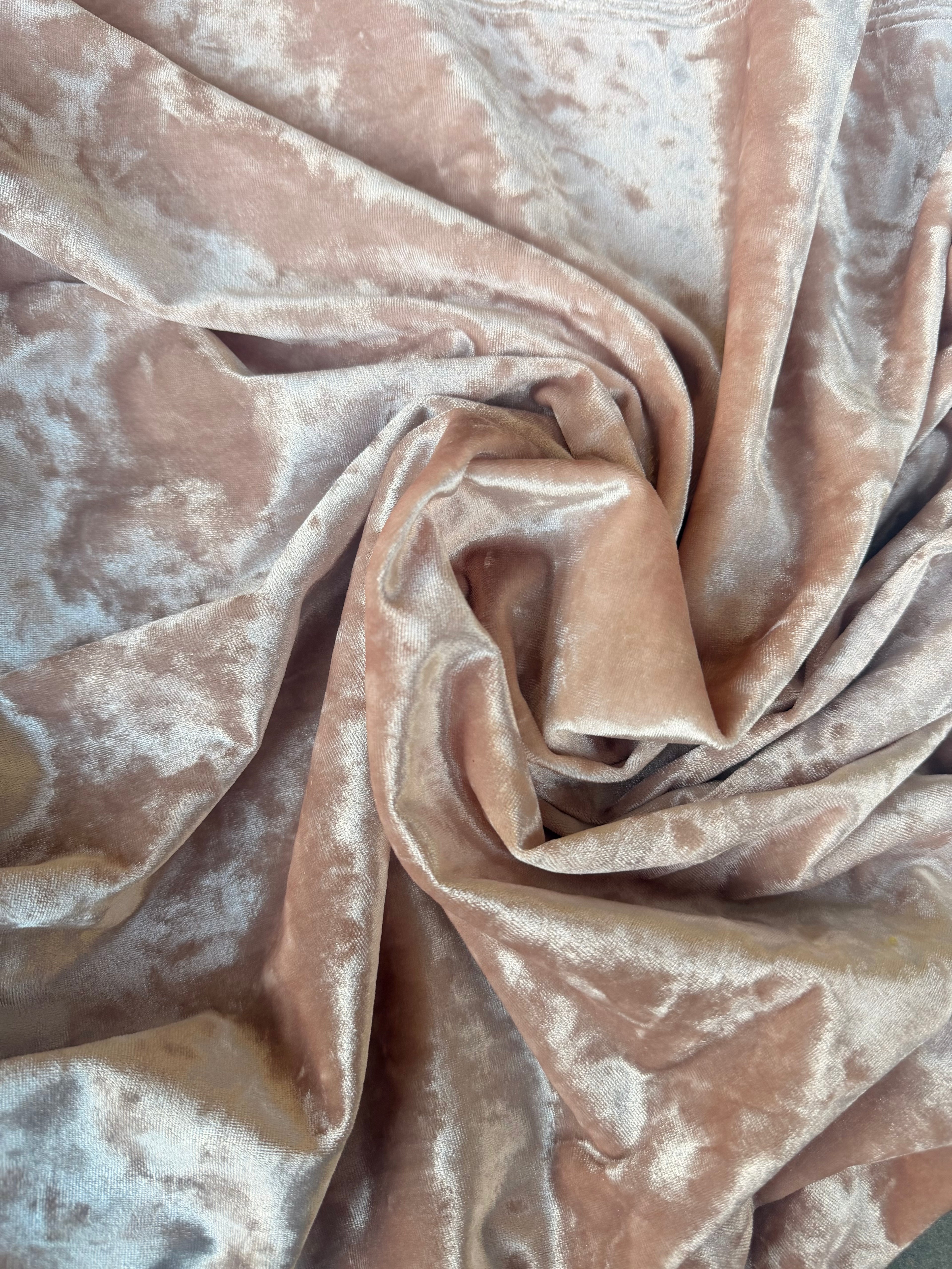 Bi-elastic gold velvet chenille