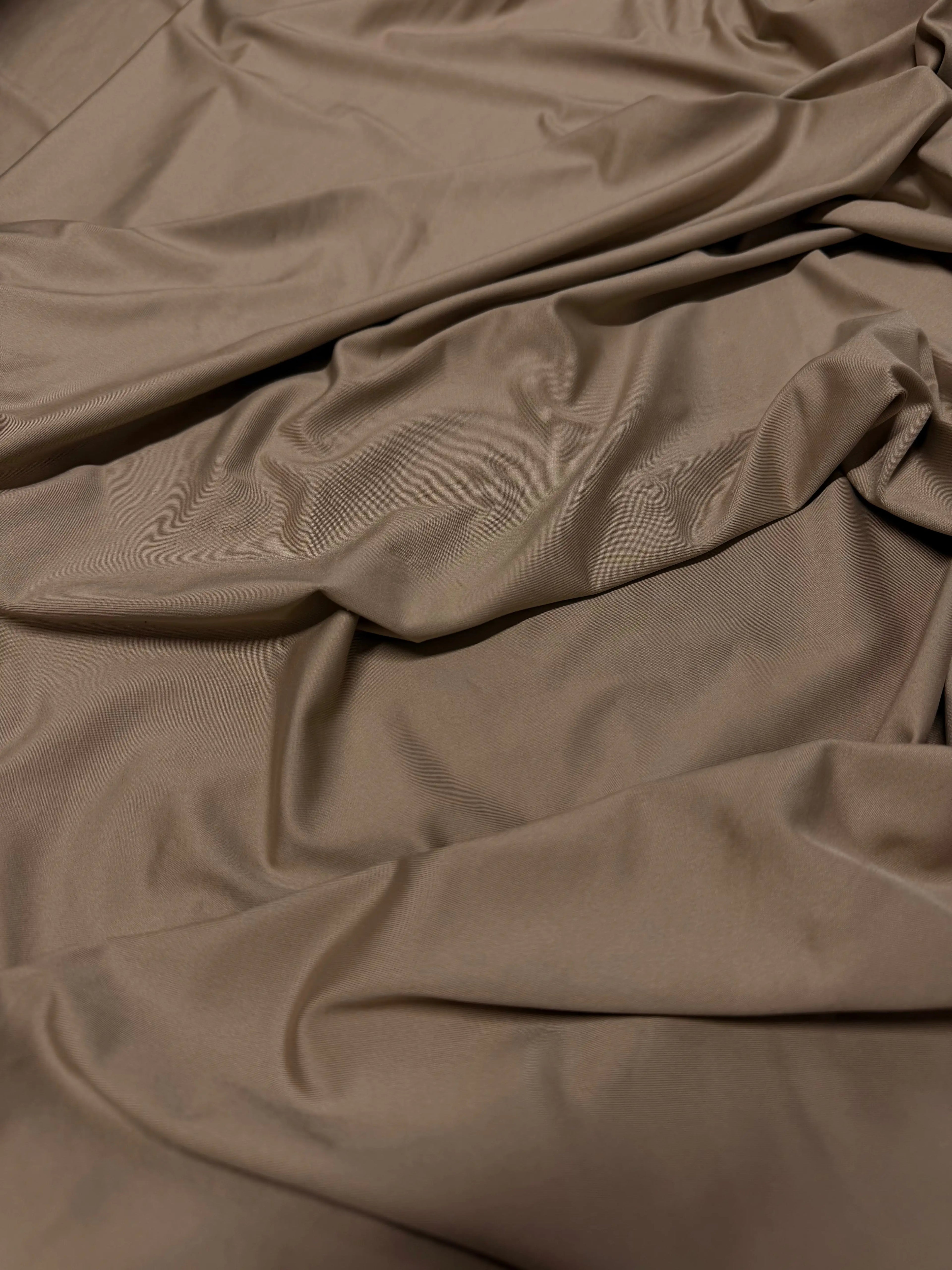Lycra Tinta unita Tortora