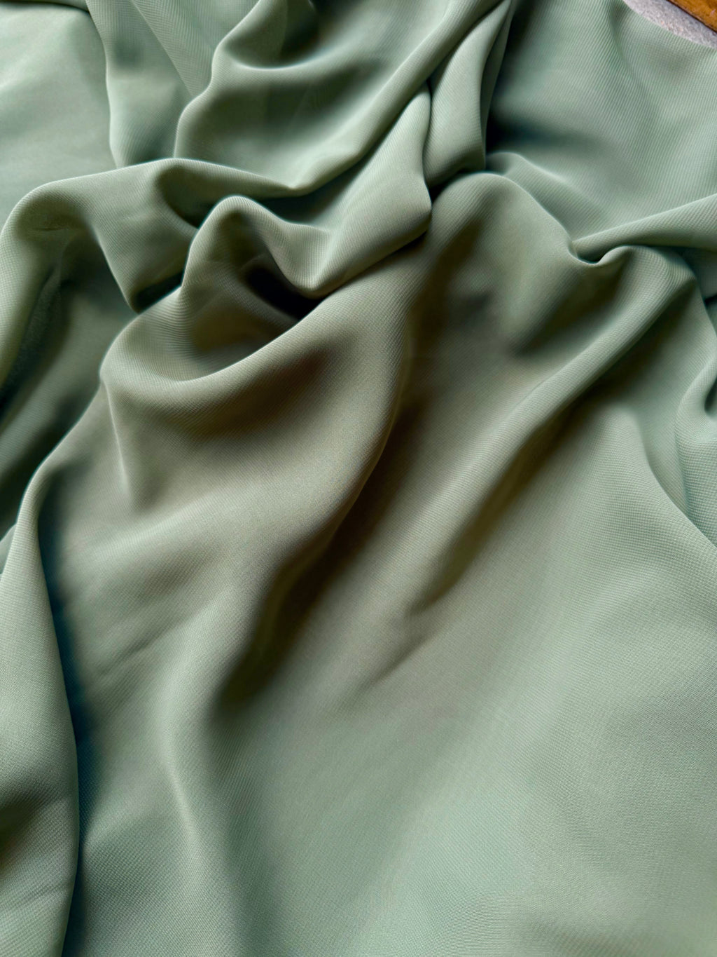 Bottle Green Georgette