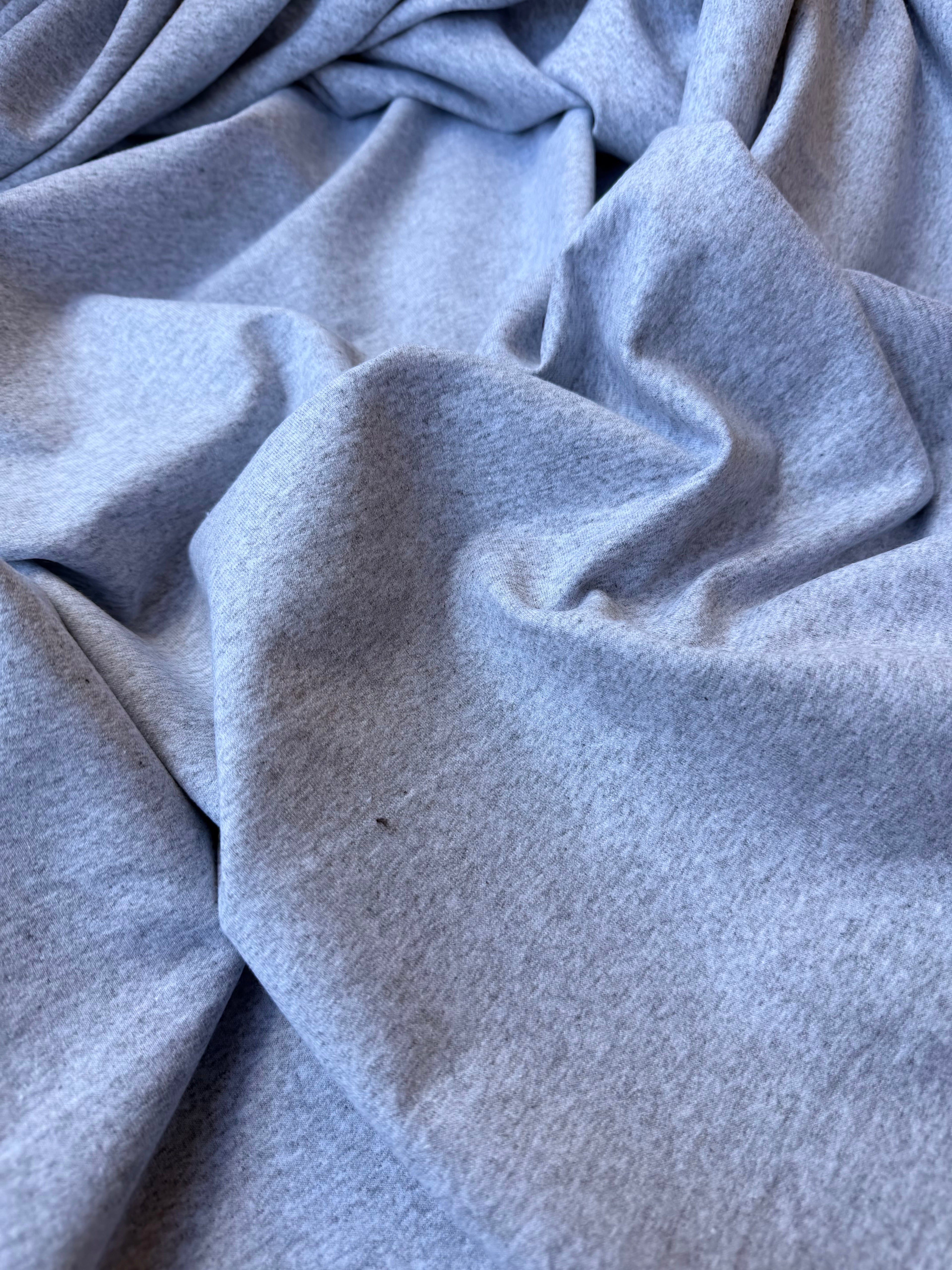 Tessuto Felpa PANTAREI Cotone Garzata Elastica