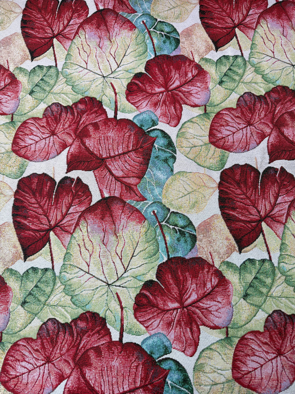 GOBELIN Foglia profondo rosso