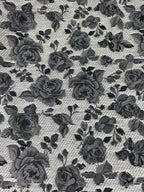 Gobelin Rose Fondo Nero