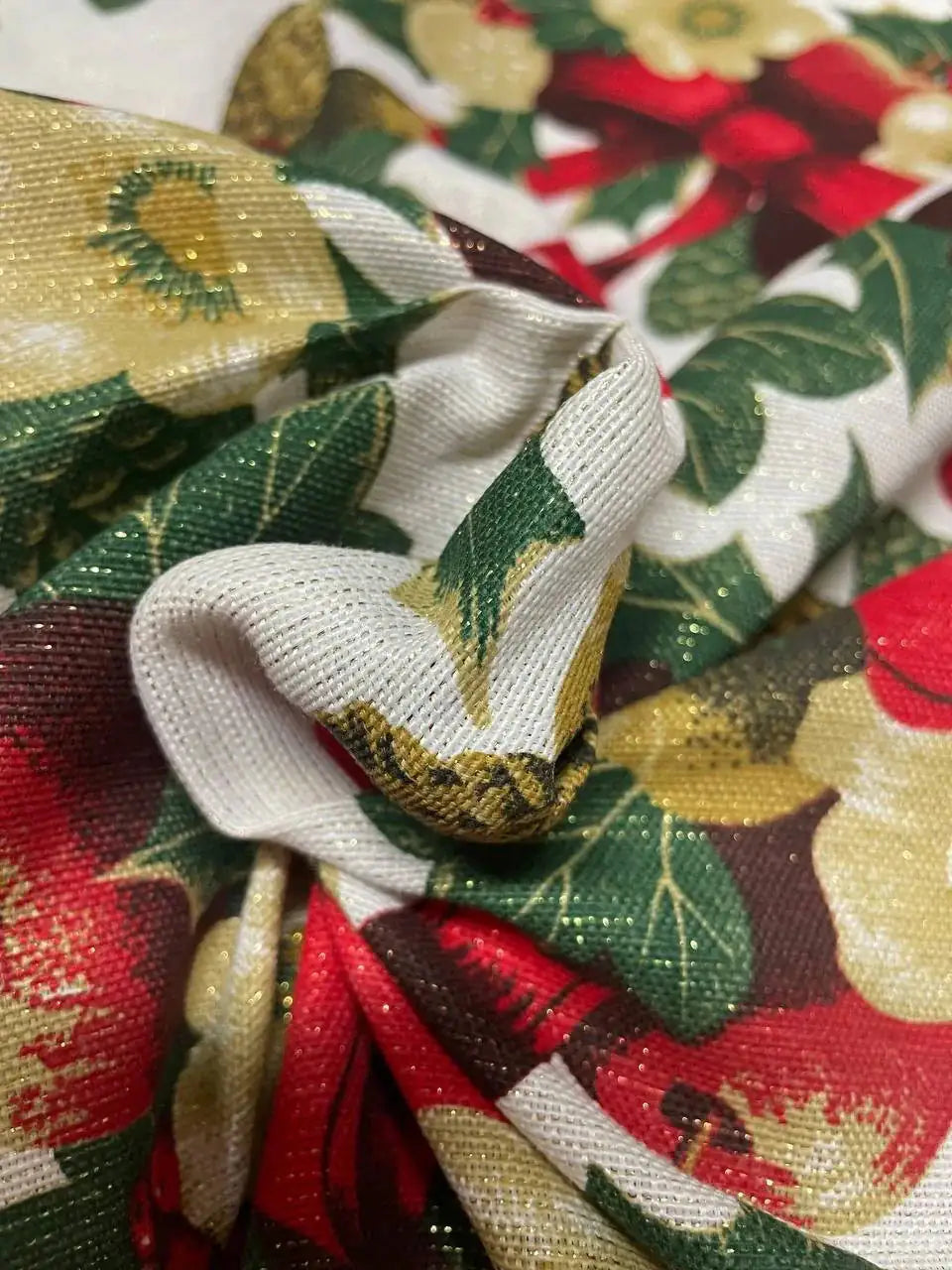Gobelino Panama Boquet Fiori Natale