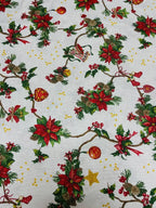 Gobelino Panama Christmas Fondo Bianco