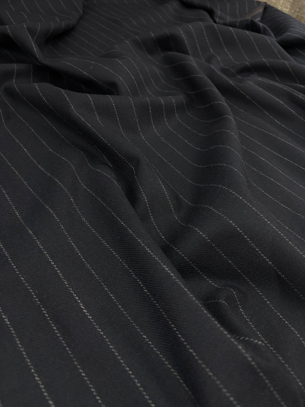 Gessato flanellato Blu notte SOTTOPREZZO