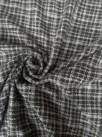 Tessuto Tweed Tipologia Chanel Verde