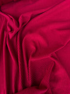 Maglia Neve Costine Misto Lana elastica(SOTTOPREZZO)