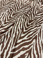 Lycra Zebrata Marroncino