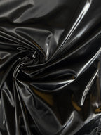 Lycra Nero Effetto Vernice