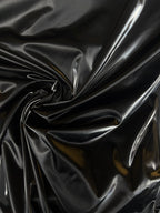 Lycra Nero Effetto Vernice