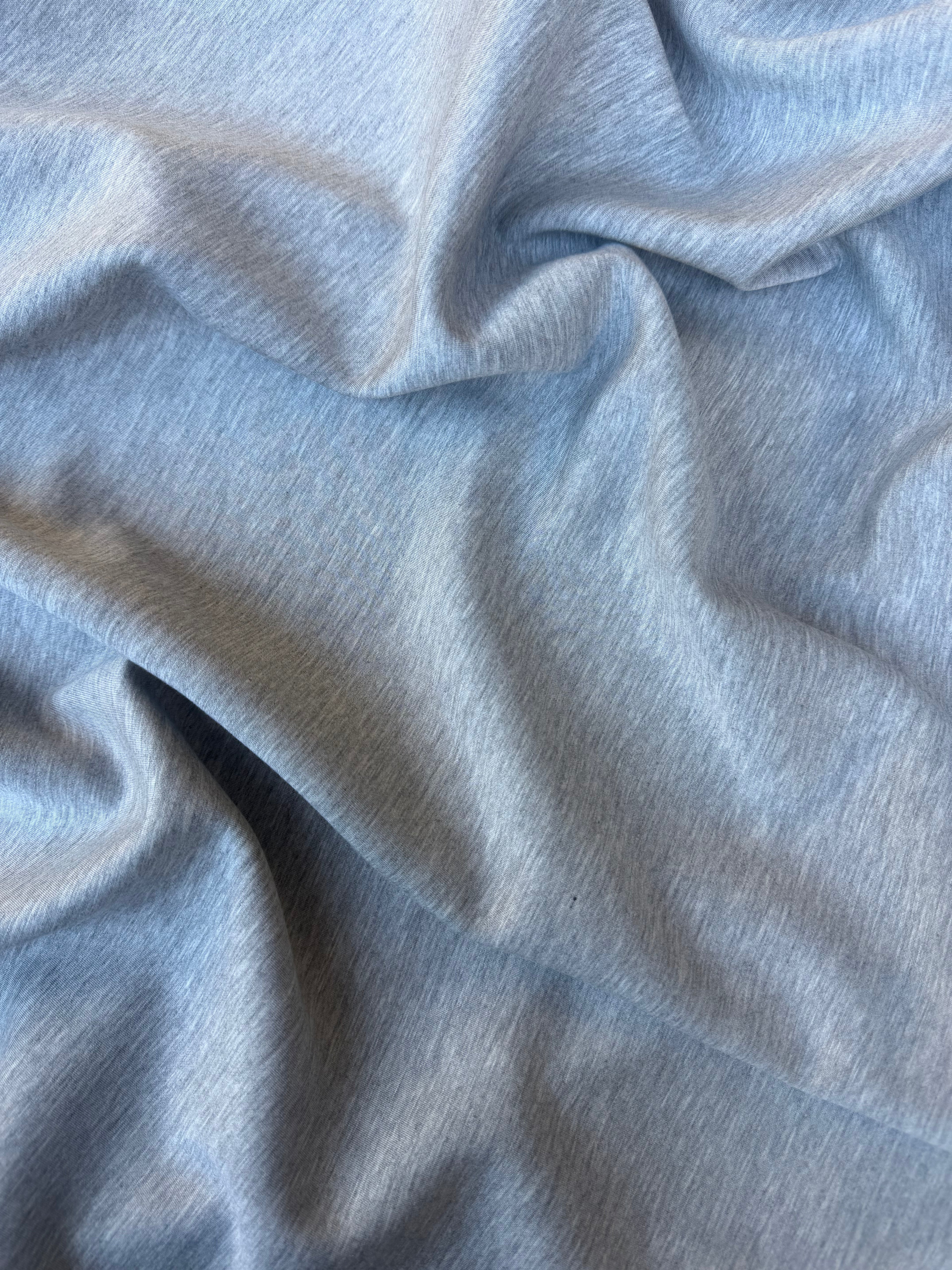 Tessuto Scuba Neoprene Grigio Classic