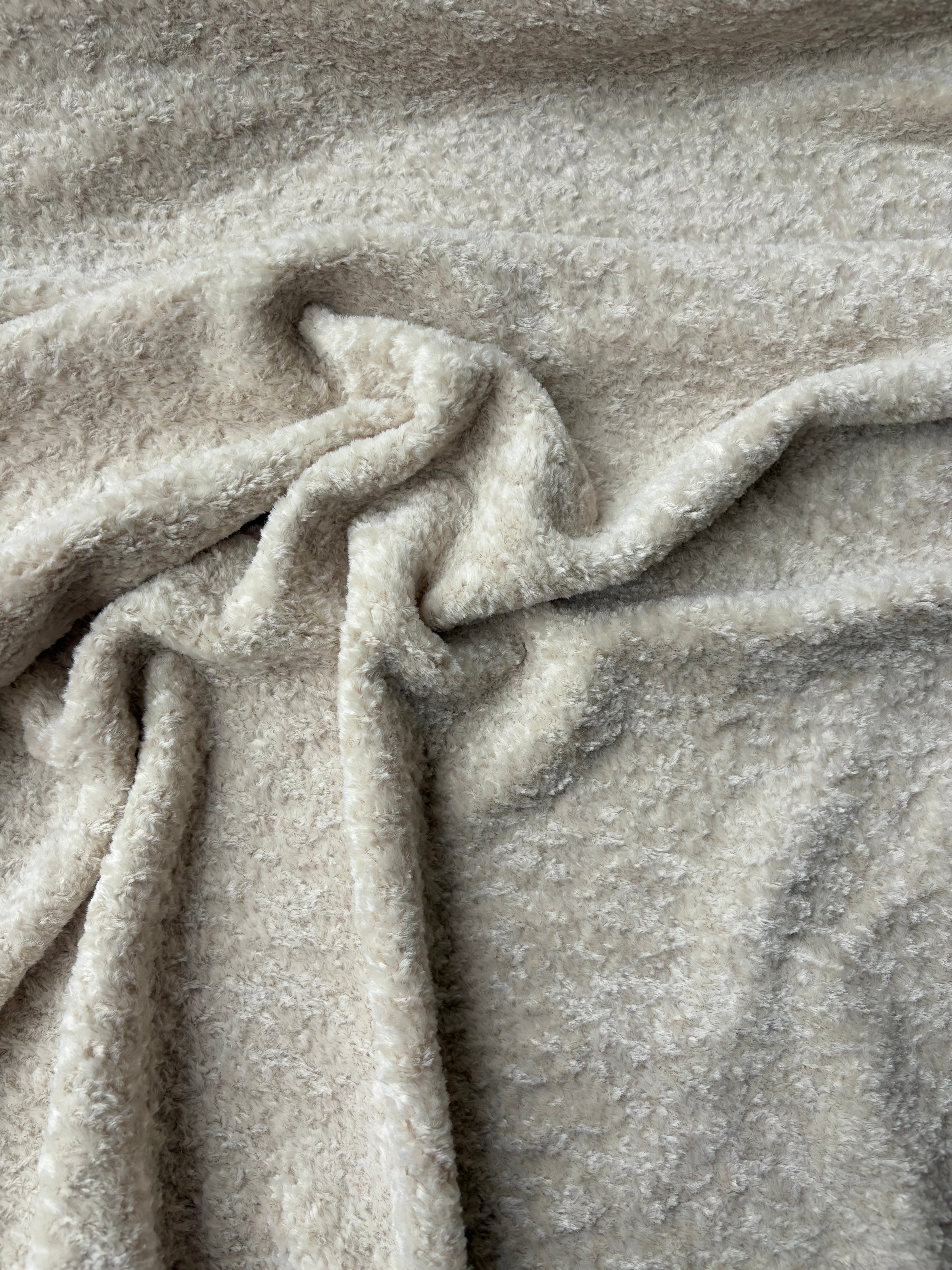 Tessuto Boucle avorio Ricciolino