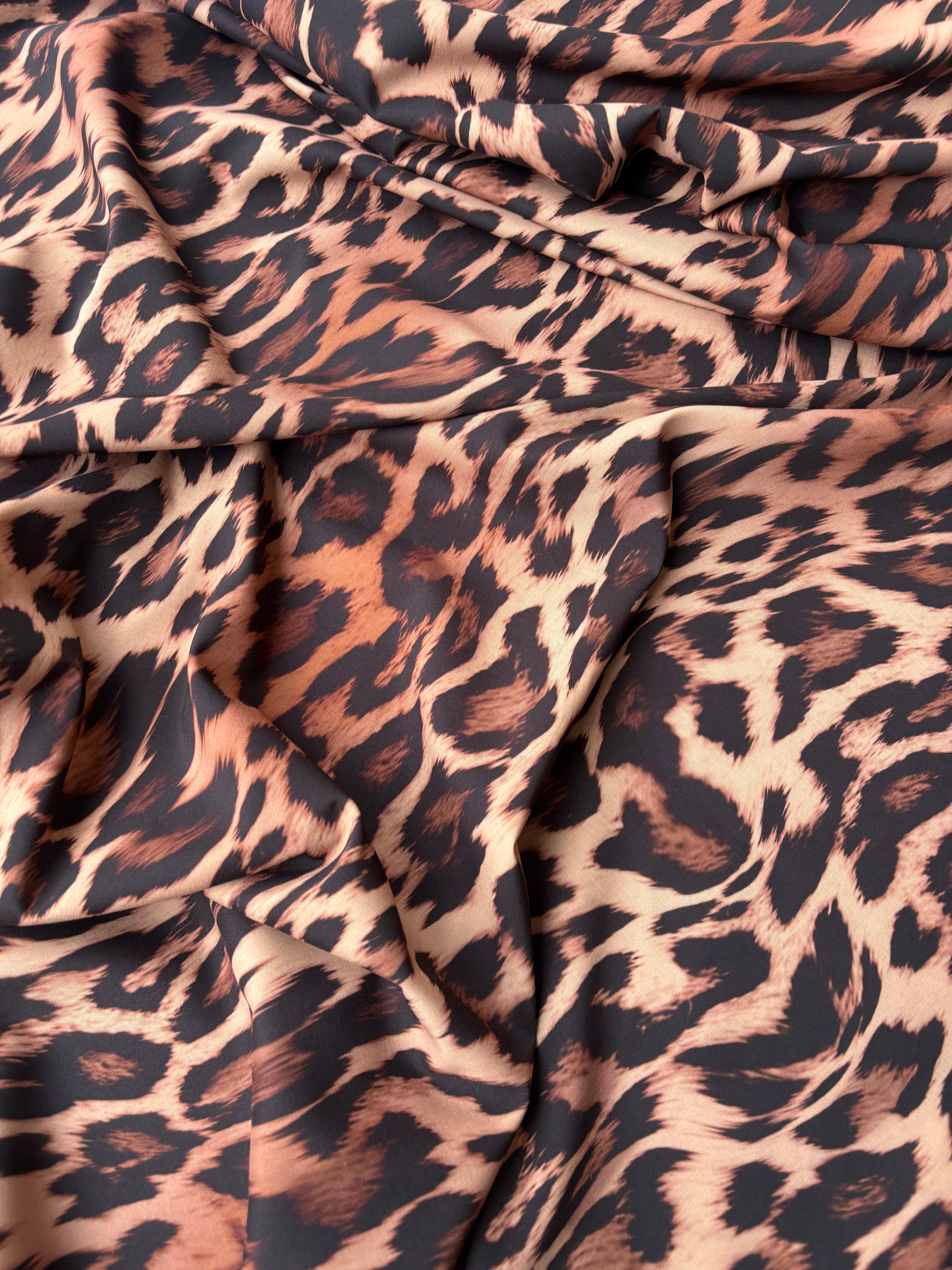 Satin Animalier leopardo SOTTOPREZZO