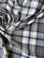 Tartan Scozzese Lanetta Laurent Grigio Blu