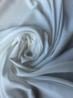 Georgette Bianco Seta Wedding