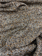 Tessuto Lana Spigato Beige