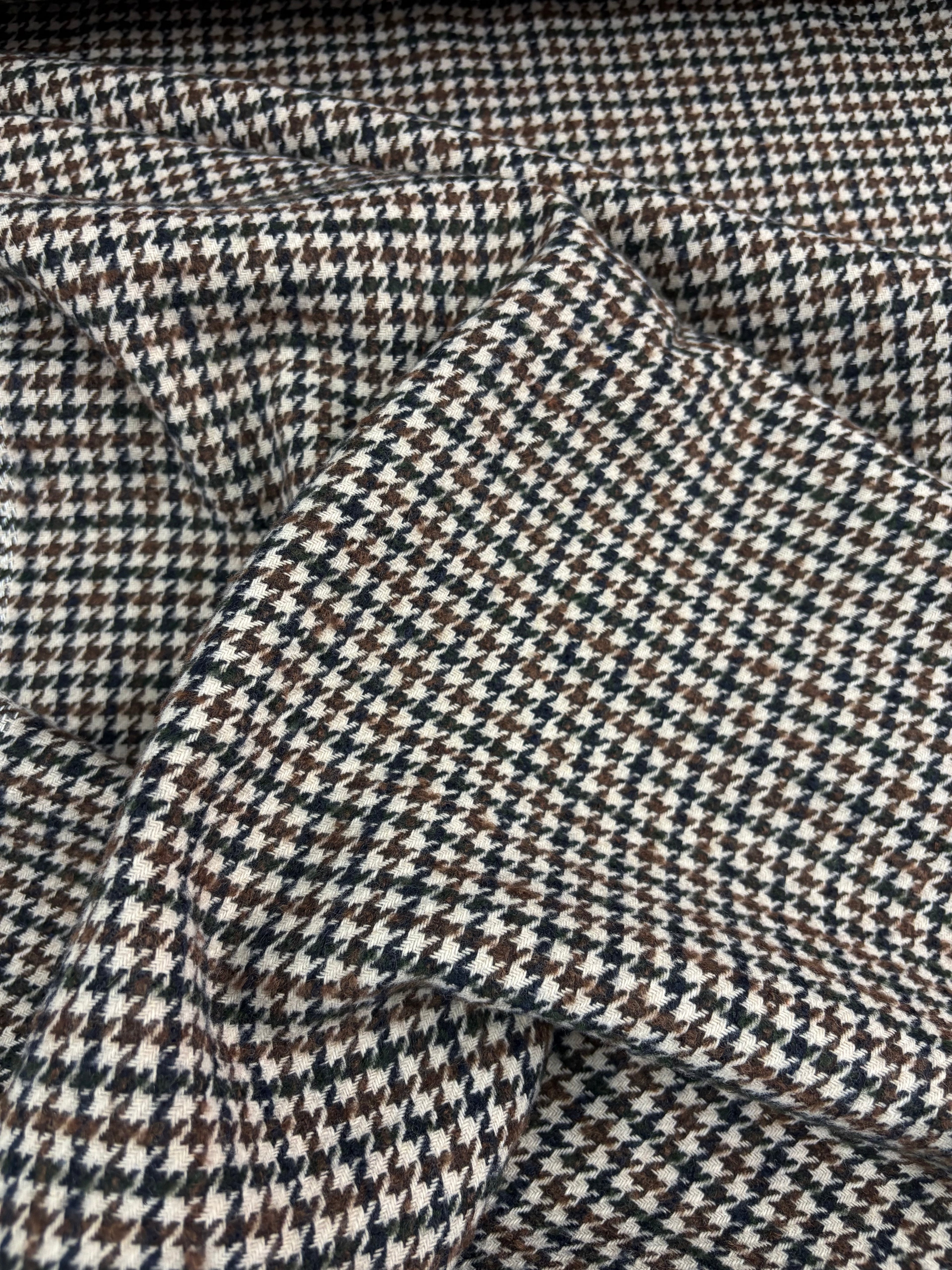 Tessuto Lana pied de poul Scozia