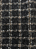 Tessuto Tweed Tipologia Chanel Elite Black