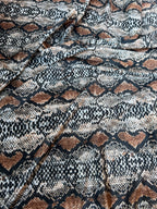 Velluto Animalier Pitonato ELASTICO