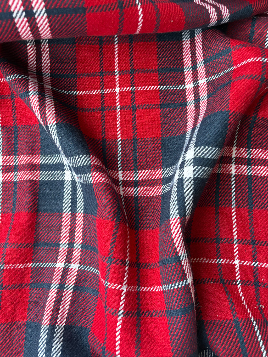 Tessuto Panno Cappotto Tartan Scozzese