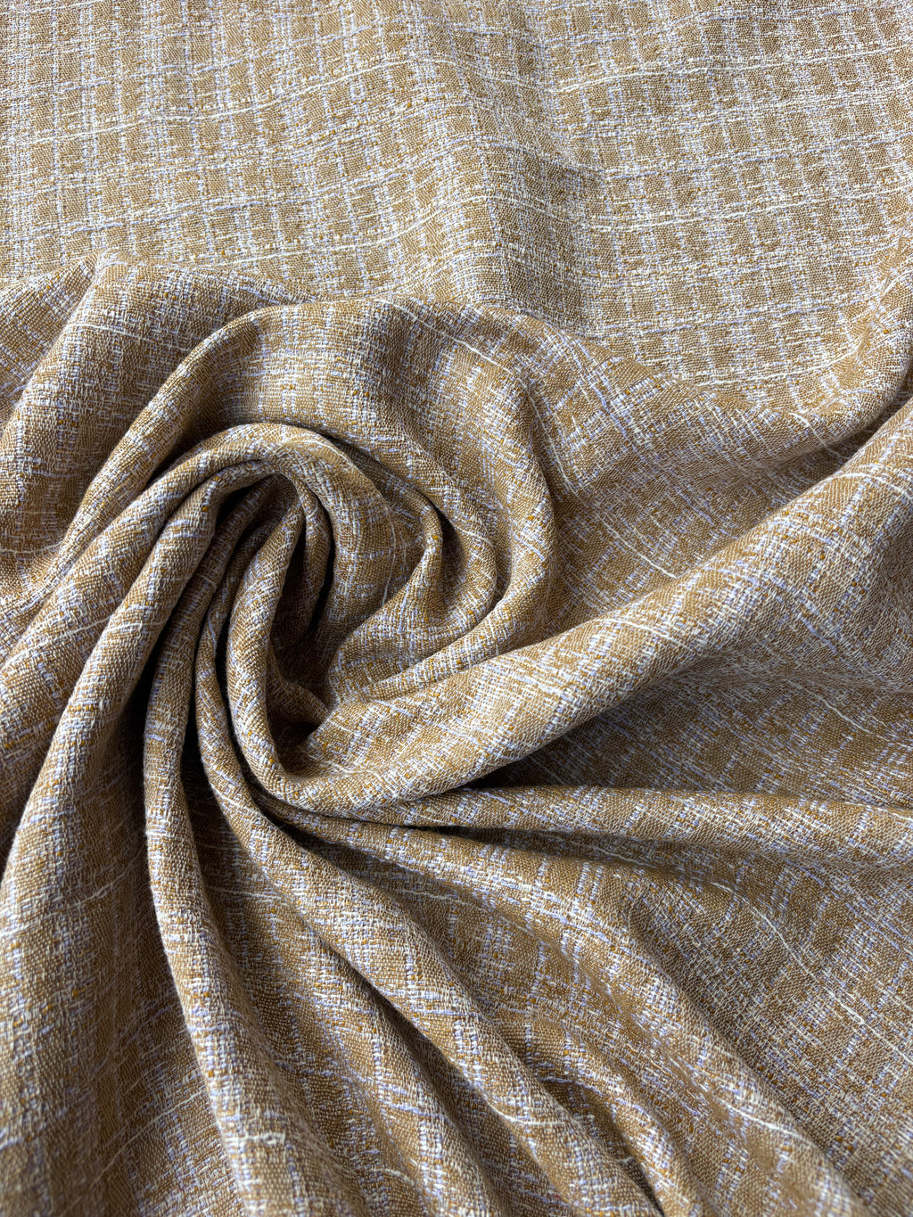 Tessuto Tweed Tipologia Chanel beige biscotto