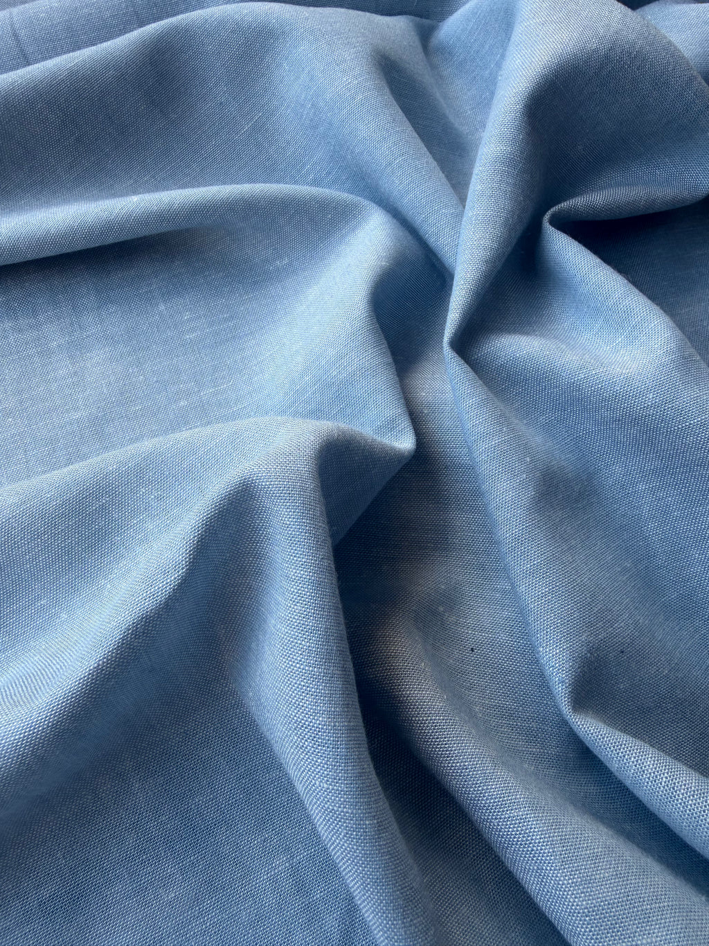 Tessuto Jeans Cambrè Chambray Leggero