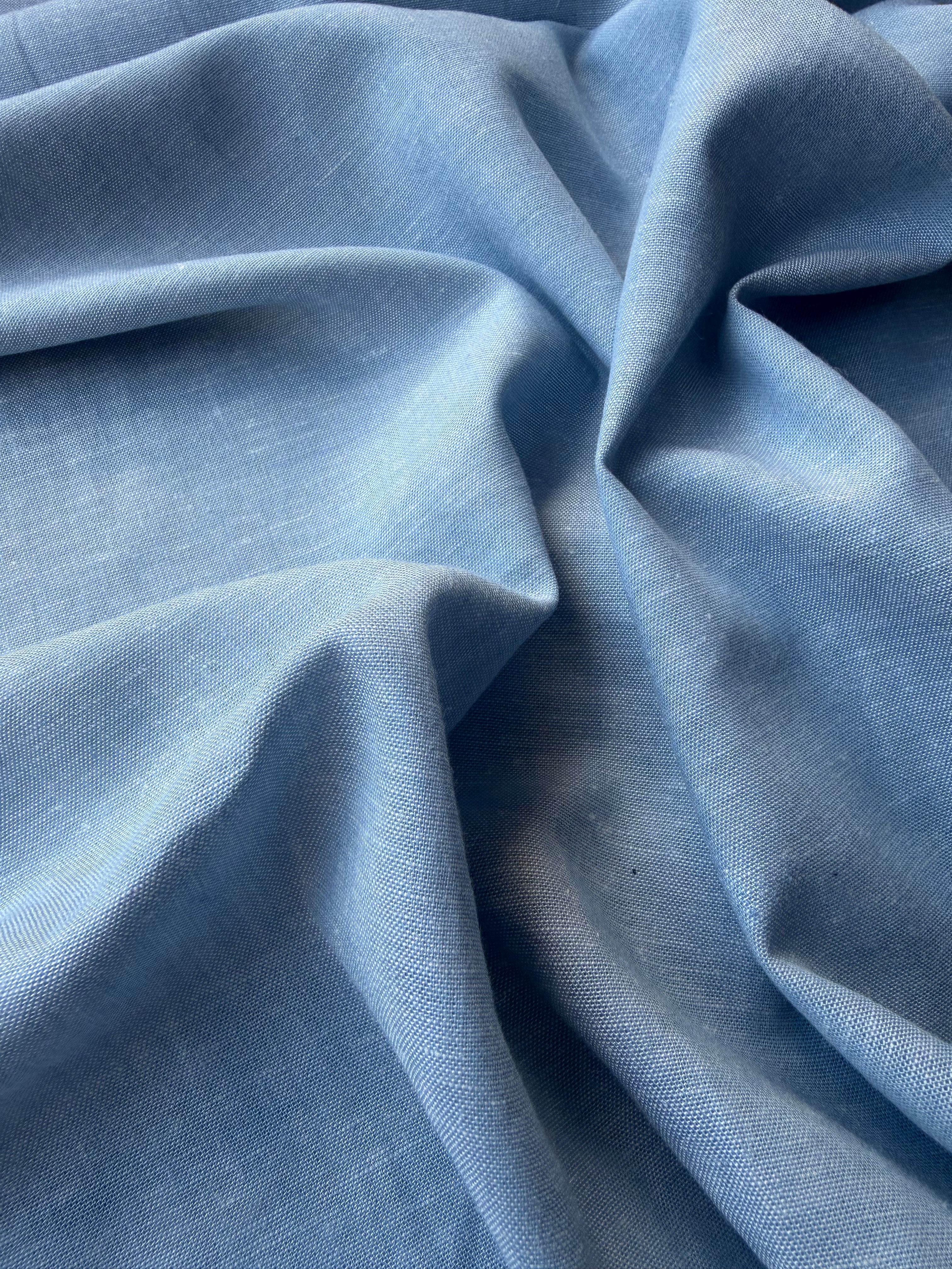 Tessuto Jeans Cambrè Chambray Leggero