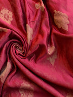 Red Jacquard Damask Upholstery (underpriced) 