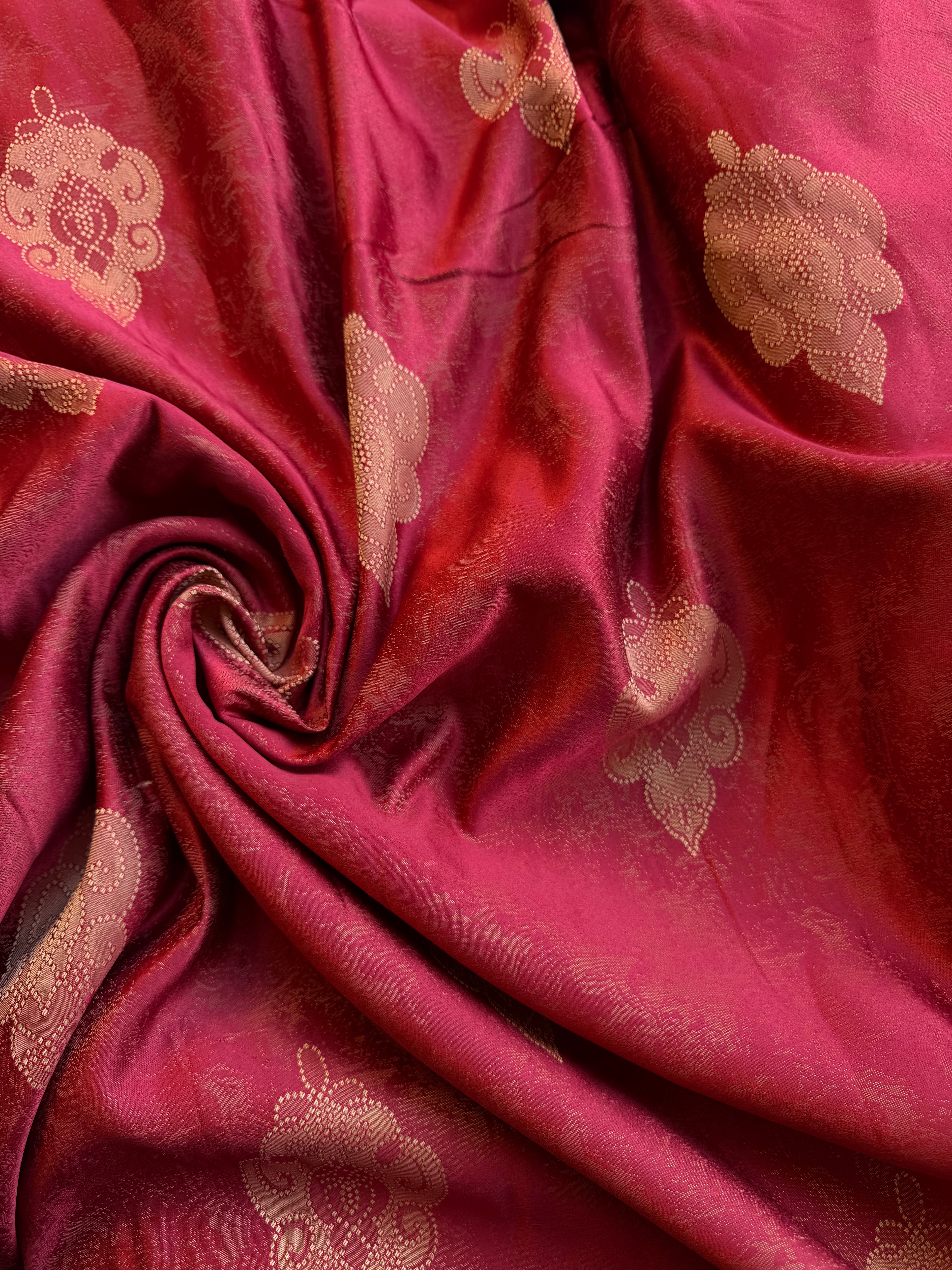 Tappezzeria Damascato Jacquard Rosso (sottoprezzo)