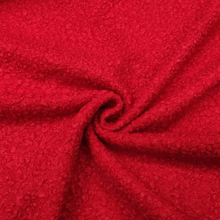 Scampolo Boucle TEDDY Rosso 3,00x1,50 (SOTTOPREZZO)