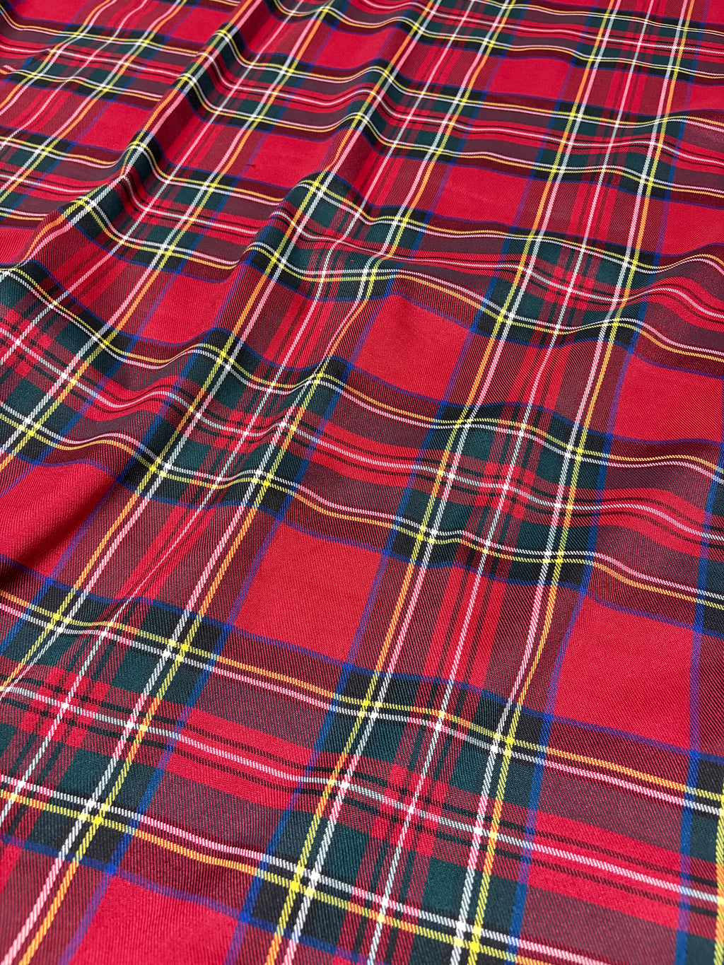 Tartan Scozzese Lanetta Quadro Rosso classic SOTTOPREZZO