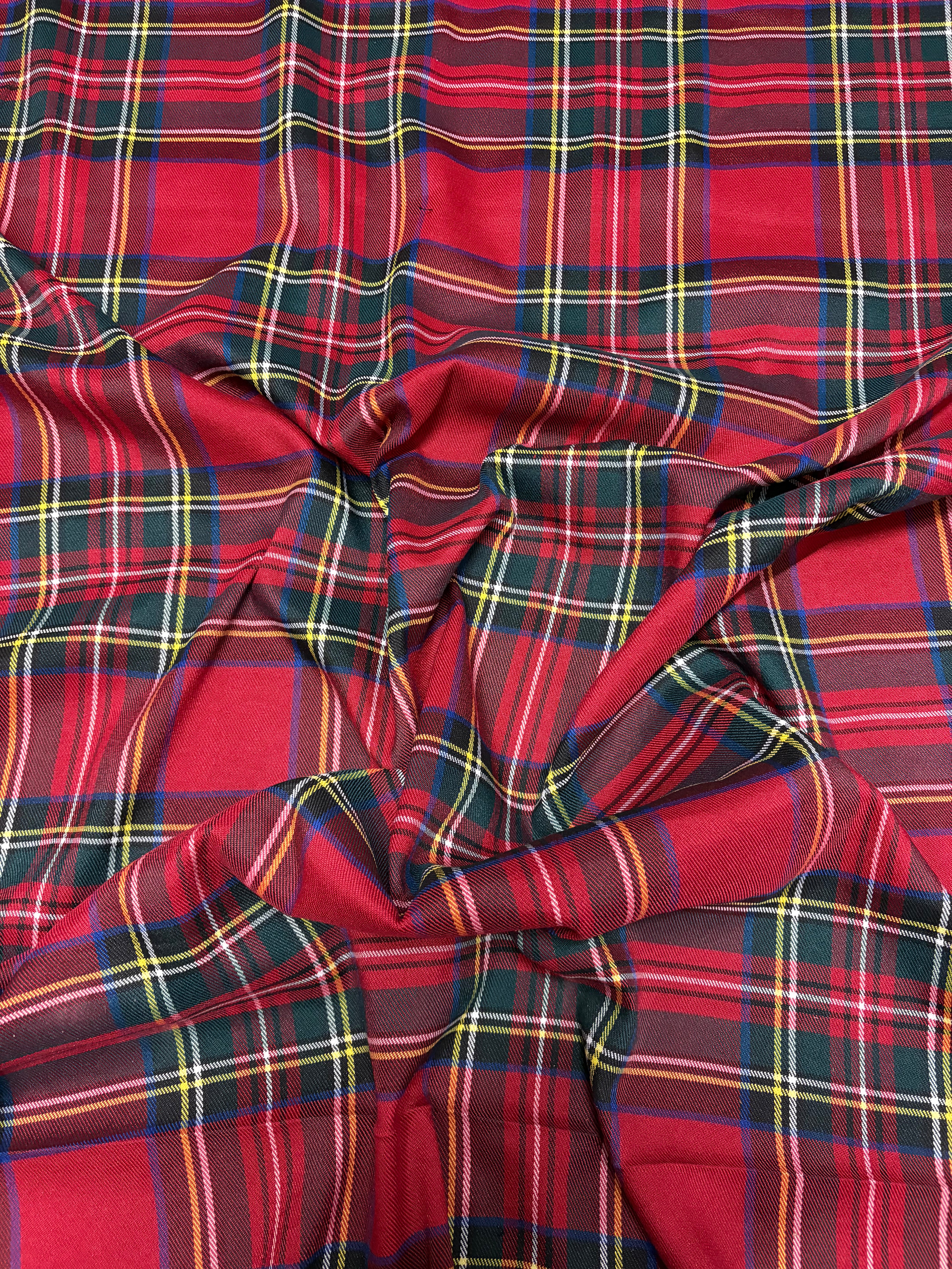 Tartan Scozzese Lanetta Quadro Rosso classic SOTTOPREZZO