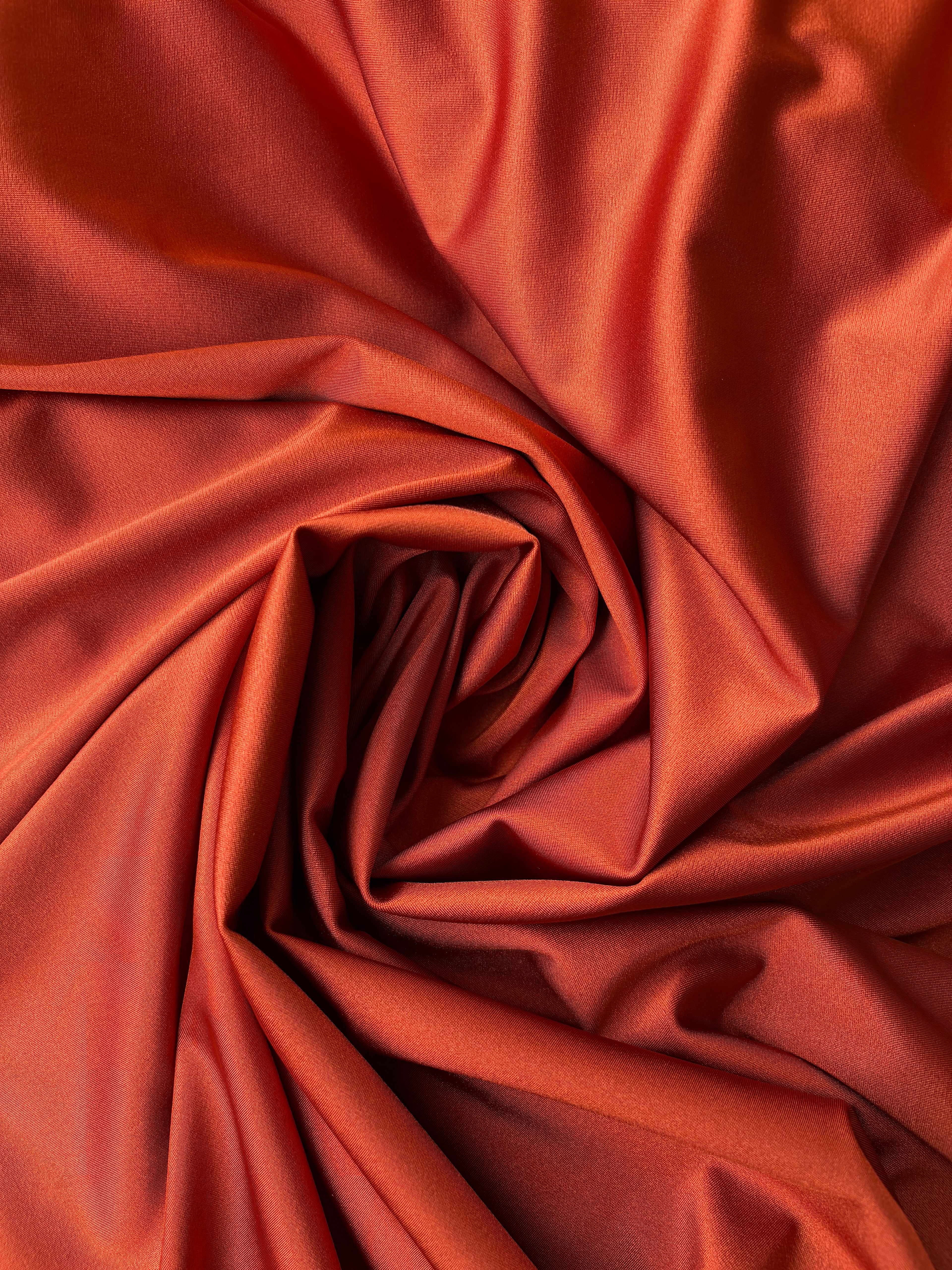 Lycra Tinta unita Arancione Zucca